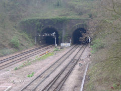 Stow Hill tunnel, Newport, April 2006